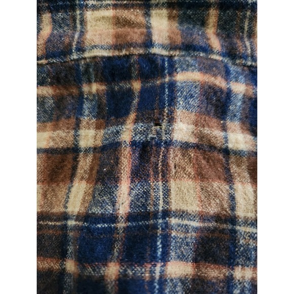 Lobo By Pendleton Men's Long Sleeve 100% Wool Button Up Shirt M - Picture 6 of 8